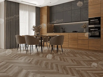 Ламинат Alpine Floor Herringbone 12 Pro Пикардия LF106-14